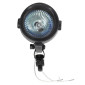 FRONT AUXILIARY LIGHTS - REPLAY - HALOGEN- ADJUSTABLE - Ø 57 BLACK 35W - WITH STEEL MOUNTING PLATE** 3700948035542