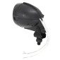 FRONT AUXILIARY LIGHTS - REPLAY - HALOGEN- ADJUSTABLE - Ø 57 BLACK 35W - WITH STEEL MOUNTING PLATE** 3700948035542