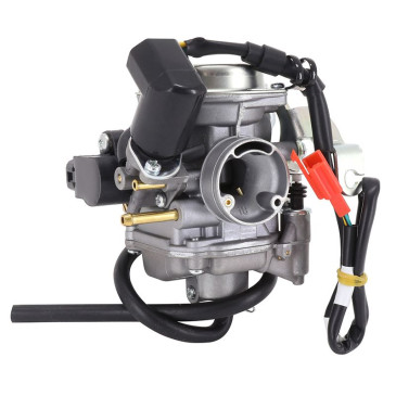 CARBURATEUR SCOOT TYPE DELLORTO TK SVB 18 J ADAPTABLE PEUGEOT 4T/SYM 4T (GY6) -QUALITE PREMIUM- 3700948304822