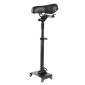 SELLE POUR TROTTINETTE XIAOMI M365 PRO, ES1, ES2, ES4, 1S, ESSENTIAL PRO2, NOIR (SUPPORT, TIGE DE SELLE ET SELLE) -SELECTION P2R- 3700948308189