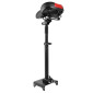 SELLE POUR TROTTINETTE XIAOMI M365 PRO, ES1, ES2, ES4, 1S, ESSENTIAL PRO2, NOIR (SUPPORT, TIGE DE SELLE ET SELLE) -SELECTION P2R- 3700948308189
