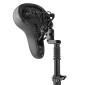 SELLE POUR TROTTINETTE XIAOMI M365 PRO, ES1, ES2, ES4, 1S, ESSENTIAL PRO2, NOIR (SUPPORT, TIGE DE SELLE ET SELLE) -SELECTION P2R- 3700948308189
