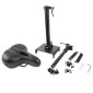 SELLE POUR TROTTINETTE XIAOMI M365 PRO, ES1, ES2, ES4, 1S, ESSENTIAL PRO2, NOIR (SUPPORT, TIGE DE SELLE ET SELLE) -SELECTION P2R- 3700948308189