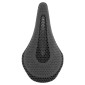 SELLE 3D CARBONE T806 NOIR FERMEE 265x143 RAIL CARBONE MAT POIDS 190g (POIDS MAX 130kgs) -NEWTON- 3700948311301