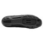 CHAUSSURE VTT GIRO CYLINDER II NOIR T42 FIXATION MICROCLIP BOA/VELCRO COMPATIBLE SPD (PAIRE) (OFFRE SPECIALE)