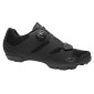 CHAUSSURE VTT GIRO CYLINDER II NOIR T43 FIXATION MICROCLIP BOA/VELCRO COMPATIBLE SPD (PAIRE)