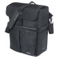 SACOCHE ARRIERE VELO LATERALE SAC BANDOULIERE BASIL MOVE COMMUTER NOIR DROIT/GAUCHE 15L FIXATION MIK HOOKS POUR PORTE BAGAGE 8715019184260