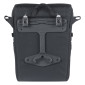 SACOCHE ARRIERE VELO LATERALE SAC BANDOULIERE BASIL MOVE COMMUTER NOIR DROIT/GAUCHE 15L FIXATION MIK HOOKS POUR PORTE BAGAGE 8715019184260
