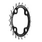 PLATEAU VTT 4BRA D.64 TA CHINOOK 22DTS INTERIEUR DOUBLE/TRIPLE NOIR ALU POUR SHIMANO / SRAM / RACE FACE / FSA 9V. 3662458000161