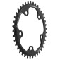 PLATEAU GRAVEL 5BRA D.110 POUR SHIMANO GRX MONO TA 110 ONE 40DTS COMPATIBLE SHIMANO/SRAM NOIR 10/11/(12V SRAM) 3662458007771