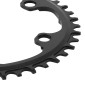 PLATEAU GRAVEL 5BRA D.110 POUR SHIMANO GRX MONO TA 110 ONE 40DTS COMPATIBLE SHIMANO/SRAM NOIR 10/11/(12V SRAM) 3662458007771
