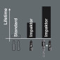 EMBOUT WERA 867/4 IMP DC IMPAKTOR SB 1/4 TORX TX30 L 50 mm -MARQUE ALLEMANDE POUR LES ATELIERS- 4013288158536