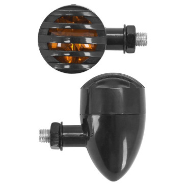 TURN SIGNAL (UNIVERSAL) REPLAY VINTAGE 13 LEDS (PAIR) (L 56mm / H 45mm / Wd 72mm) - CEE APPROVED- 3700948110546
