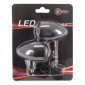 TURN SIGNAL (UNIVERSAL) REPLAY VINTAGE 13 LEDS (PAIR) (L 56mm / H 45mm / Wd 72mm) - CEE APPROVED- 3700948110546