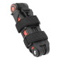 ANTIVOL VELO ARTICULE A CLE NEWTON DIAM 5 mM L 0.85 M NOIR MAT (2 CLES) 3700948302422