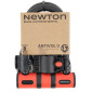 ANTIVOL VELO U NEWTON DIAM 13 MM AVEC CABLE AVEC SUPPORT NOIR/ROUGE (2 CLES) 3700948302439