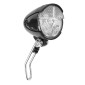 ECLAIRAGE VELO VAE / E-BIKE AVANT SUR FOURCHE TRELOCK LS583 BIKE-RETRO 15LUX NOIR COMPATIBLE DYNAMO - POUR VOIR A 35M ET VISIBLE A 2,250KMS 4016167043190