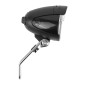 ECLAIRAGE VELO VAE / E-BIKE AVANT SUR FOURCHE TRELOCK LS583 BIKE-RETRO 15LUX NOIR COMPATIBLE DYNAMO - POUR VOIR A 35M ET VISIBLE A 2,250KMS 4016167043190