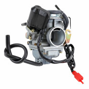 CARBURETOR FOR CHINESE SCOOTER 125CC 4-STROKE 152QMI/PEUGEOT 125 SUM UP ORIGIN- Ø 24mm (ENGINE 152QMI) (FOR ORIGIN) -PREMIUM QUALITY- 3700948050040
