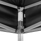 TENTE PADDOCK VOCA RACING 3x3M NOIR STRUCTURE ALU (AVEC SAC DE TRANSPORT ET CLOISONS) 3700948284964