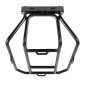 PORTE BAGAGE VELO AVANT FIXATION SUR CINTRE/GUIDON NEWTON PANIER 22.0X24.0cm ALU NOIR - SUPPORTE 5KGS 3700948302026