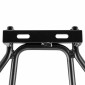 PORTE BAGAGE VELO AVANT FIXATION SUR CINTRE/GUIDON NEWTON PANIER 22.0X24.0cm ALU NOIR - SUPPORTE 5KGS 3700948302026