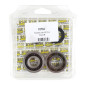 ROULEMENT D'EMBIELLAGE + JOINT 50 A BOITE P2R ADAPTABLE MINARELLI 50 AM6/MBK 50 X-POWER/YAMAHA 50 TZR/PEUGEOT 50 XPS, XR6/RIEJU 50 RS1, SMX/BETA 50 RR (KIT 6204 TVH C4, 6303 TVH C4) 3701213439546