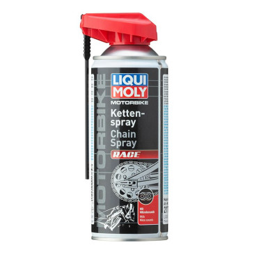 GRAISSE A CHAINE MOTO LIQUI MOLY MOTORBIKE CHAIN LUBE RACE (AEROSOL 400ml) 4100420217647