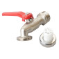 ROBINET DE VIDANGE 3/4" POUR FUTS 50, 60 ET 205L (METAL A BOISSEAU SPHERIQUE) -LIQUI MOLY- 4100420033292