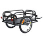 REMORQUE VELO UTILITAIRE PLIABLE MAXI 30Kgs (L69x47xH26.5) AVEC DE ROUES 16'' FIXATION AXE DE ROUE AR (COMPATIBLE AXE PLEIN ECROU / BLOCAGE RAPIDE) 3700256044465