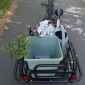 REMORQUE VELO UTILITAIRE PLIABLE MAXI 30Kgs (L69x47xH26.5) AVEC DE ROUES 16'' FIXATION AXE DE ROUE AR (COMPATIBLE AXE PLEIN ECROU / BLOCAGE RAPIDE) 3700256044465