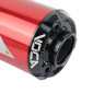 POT 50 A BOITE VOCA ROOKIE POUR MINARELLI 50 AM6, BETA 50 RR/RIEJU 50 RS3, RS2, RS1, MRT, SMX, RMX, RR/PEUGEOT 50 XPS, XP6/MBK 50 X-POWER, X-LIMIT/YAMAHA 50 TZR, DTR (PASSAGE BAS-SILENCIEUX ALU ROUGE) 3700948183335