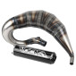 POT 50 A BOITE VOCA CROSS ROOKIE POUR MBK 50 X-LIMIT/YAMAHA 50 DTR (PASSAGE HAUT - SILENCIEUX ALU NOIR) 3700948183403