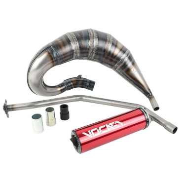 POT 50 A BOITE VOCA CROSS ROOKIE POUR RIEJU 50 MRX, RR/ HM 50 FURIA (PASSAGE HAUT - SILENCIEUX ALU ROUGE) 3700948183458