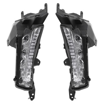 CLIGNOTANT MAXISCOOTER ADAPTABLE YAMAHA 560 TMAX 2020> TRANSPARENT AV DROIT ET GAUCHE A LEDS (HOMOLOGUE CE) -P2R- 3700948231760