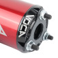 EXHAUST FOR 50cc MOTORBIKE- VOCA CROSS ROOKIE FOR BETA 50 RR 2021> (TOP/RIGHT MOUNTING - ALUMINIUM RED SILENCER) 3700948276105