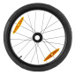 ROUE REMORQUE VELO 20" MOYEU FUSEE RAYON AVEC PNEU + CHAMBRE (GAUCHE) - POUR REMORQUE 161054 5604415150272