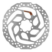 DISQUE DE FREIN ROUTE / VTT 6 TROUS SHIMANO RT26 160mm ARGENT (MONTAGE ATELIER) 3667385001717