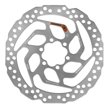 DISQUE DE FREIN ROUTE / VTT 6 TROUS SHIMANO RT26 160mm ARGENT (MONTAGE ATELIER) 3667385001717