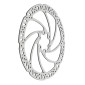 DISQUE DE FREIN ROUTE / VTT 6 TROUS TEKTRO 180mm ARGENT (MONTAGE ATELIER) 3667385001687