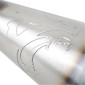 EXHAUST FOR 50cc MOTORBIKE VOCA ROOKIE FOR MINARELLI 50 AM6, BETA 50 RR/RIEJU 50 RS3, RS2, RS1, MRT, SMX, RMX, RR/PEUGEOT 50 XPS, XP6/MBK 50 X-POWER, X-LIMIT/YAMAHA 50 TZR, DTR (LOW MOUNTING - BLACK ALUMINIUM SILENCER) 3700948183328