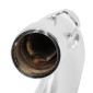 POT 50 A BOITE VOCA CHROMED POUR MINARELLI 50 AM6, BETA 50 RR 1999>2011/RIEJU 50 MRT, SMX, RMX, RR/PEUGEOT 50 XPS, XP6/MBK 50 X-LIMIT/YAMAHA 50 DTR (PASSAGE BAS - SILENCIEUX ALU NOIR) 3700948183366