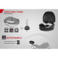 TOP CASE SHAD SH58X EXPANDABLE NOIR/CARBONE 58L AVEC PLATINE (3 VOLUMES POSSIBLES 46/52/58L) CONTENANCE 2 CASQUES INTEGRAUX (L61xH27xP48cm) (D0B58206) 8430358666351