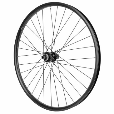 ROUE VTC / CARGO / VAE / E-BIKE / LONGTAIL CENTERLOCK AXE TRAVERSANT 700 x 35 - 28" KARGO L MOYEU SHIMANO TC500 ARRIERE NOIR CASSETTE 11/10/9V JANTE 25C 32 RAYONS -MAX LOAD 225kgs- 3700948310595