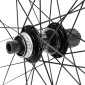 ROUE VTC / CARGO / VAE / E-BIKE / LONGTAIL CENTERLOCK AXE TRAVERSANT 700 x 35 - 28" KARGO L MOYEU SHIMANO TC500 ARRIERE NOIR CASSETTE 11/10/9V JANTE 25C 32 RAYONS -MAX LOAD 225kgs- 3700948310595