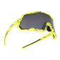 LUNETTES VELO ADULTE GIST MASK MONTURE JAUNE FLUO VERRE NOIR POLYCARBONATE (PROTECTION 100% CONTRE UVA, UVB, UV) 8013271365428