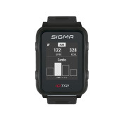 MONTRE GPS CARDIO SIGMA ID.TRI NOIR FREQUENCE CARDIAQUE AU POIGNET - MODE COMPETITION ET ENTRAINEMENT 4016224242009