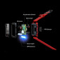 HEART RATE MONITOR SIGMA ID TRI BLACK 3 FUNCTIONS WITH CHEST STRAP - MODE COMPETITION + TRAINING 4016224242009