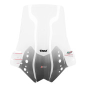BULLE/SAUTE VENT MOTO POUR YAMAHA 530 TMAX ABS 2017>2019 TRANSPARENT -FACO- 3700948229958