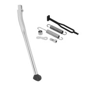 BEQUILLE MOTO OFF ROAD LATERALE ADAPTABLE KTM 125 EXC 1998>2002, 250 EXC-F 2007, 450 EXC 2003>2007, 525 XC 2006>2007 ALU ARGENT -BUZZETTI- 3700948283172